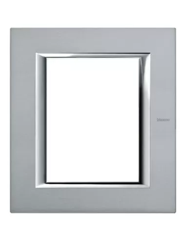 Bticino Axolute - Platte 3 3p Quecksilber ha4826az